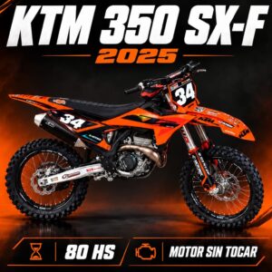 Moto KTM 350 SX-F modelo 2025